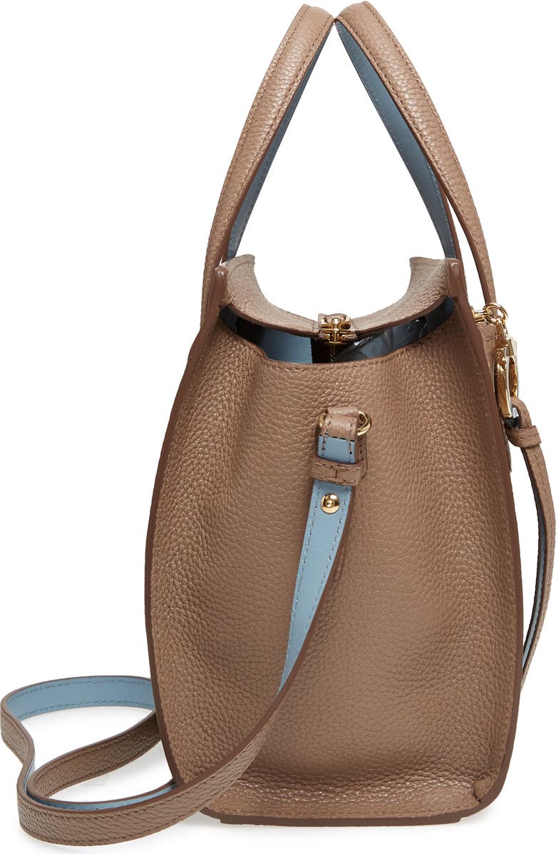 FERRAGAMO Salvatore Ferragamo Small Amy Leather Tote, Alternate, color,