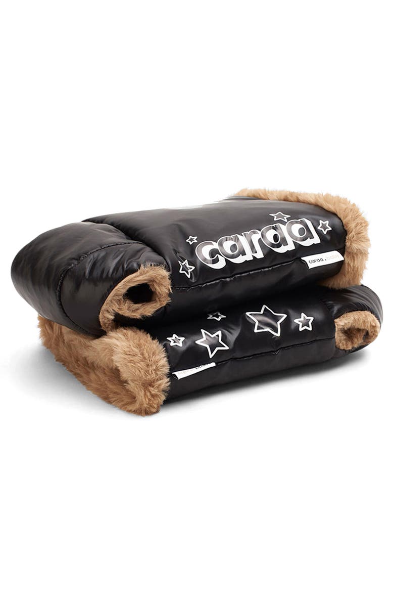 Caraa Winter Stroller Gloves, Alternate, color, Black Stars