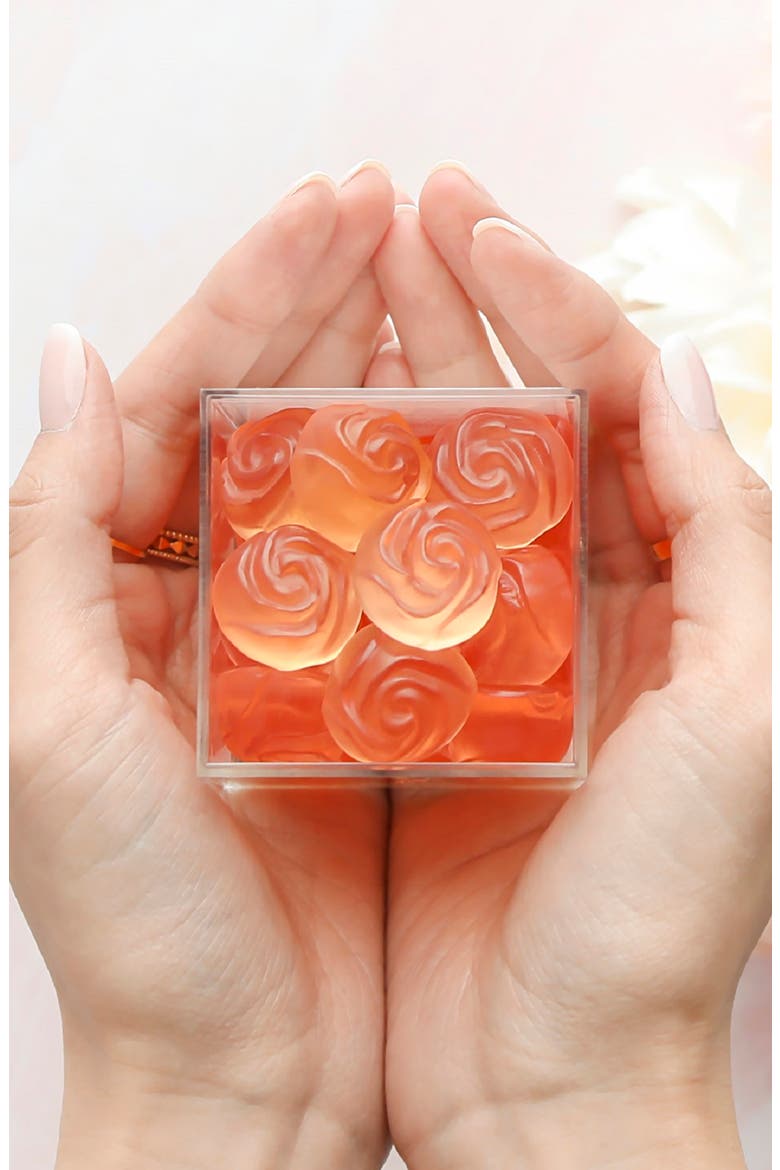 But First, Rosé Set of 4 Candy Cubes, Alternate, color, BLUE