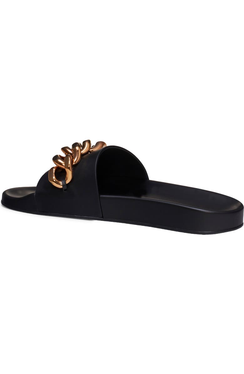 Versace Medusa Chain Slide Sandal, Alternate, color,