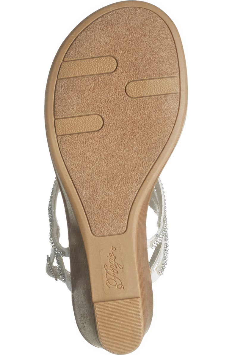 FERGALICIOUS Cassidy Embellished Wedge Sandal, Alternate, color,