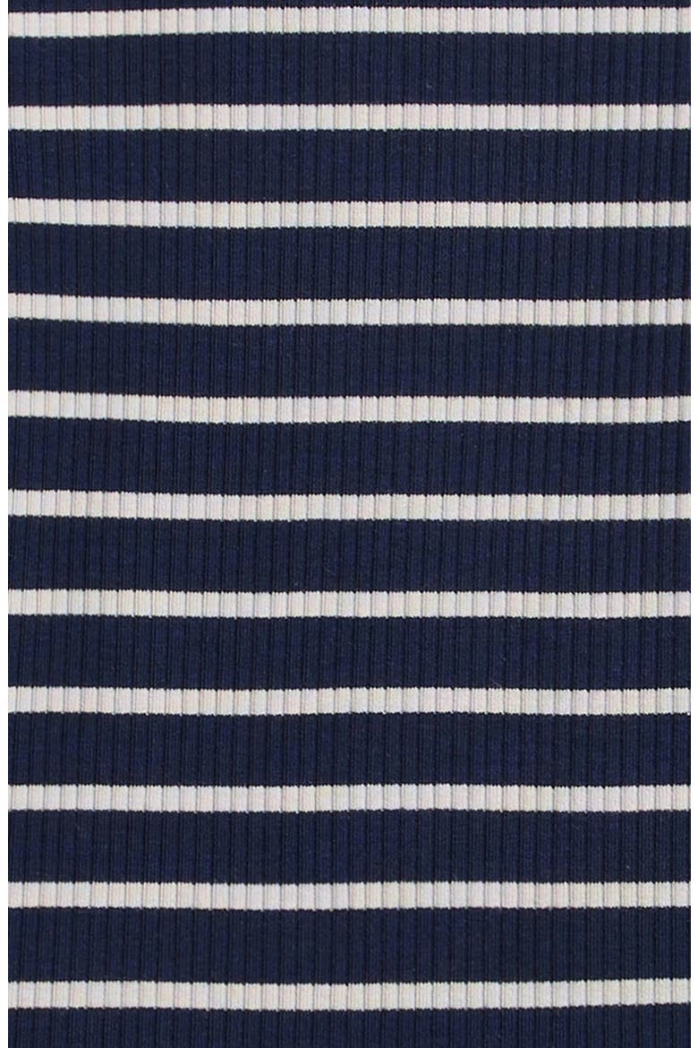 Kids' 2-Piece Striped Pajamas, Alternate, color, NAVY