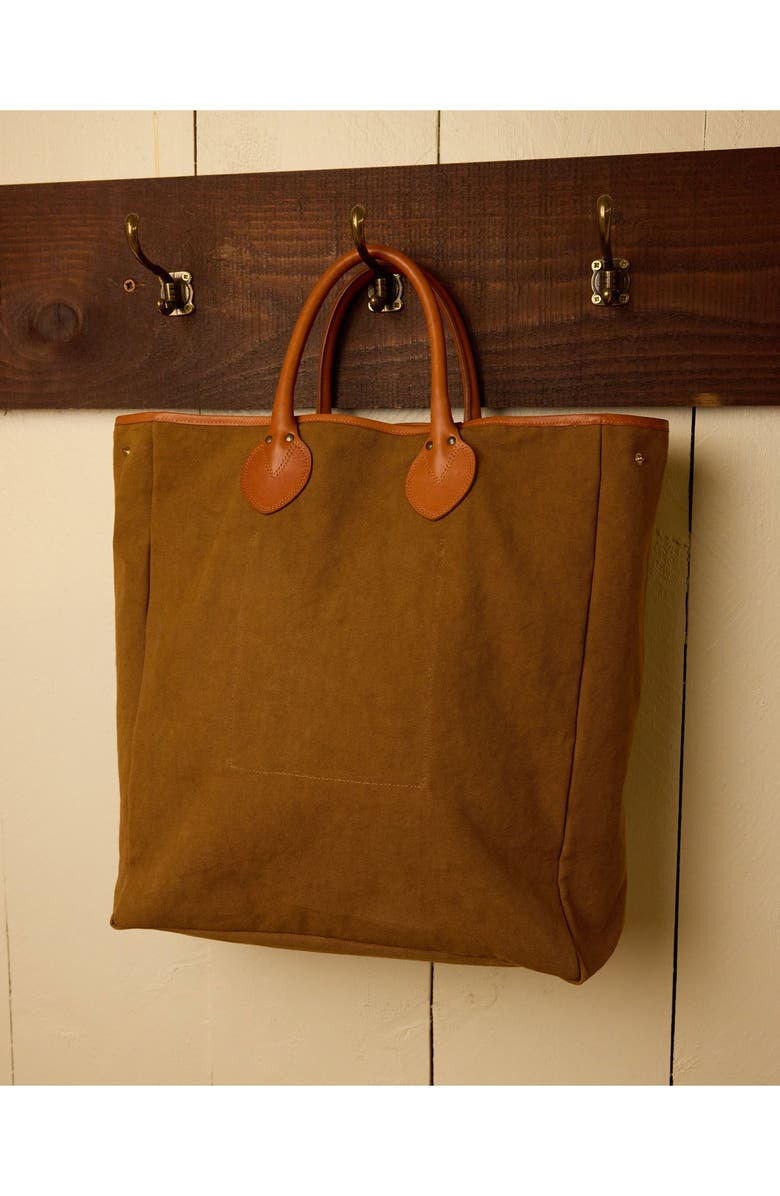 Fortela Sac Cotton Canvas Bag, Alternate, color, Camel