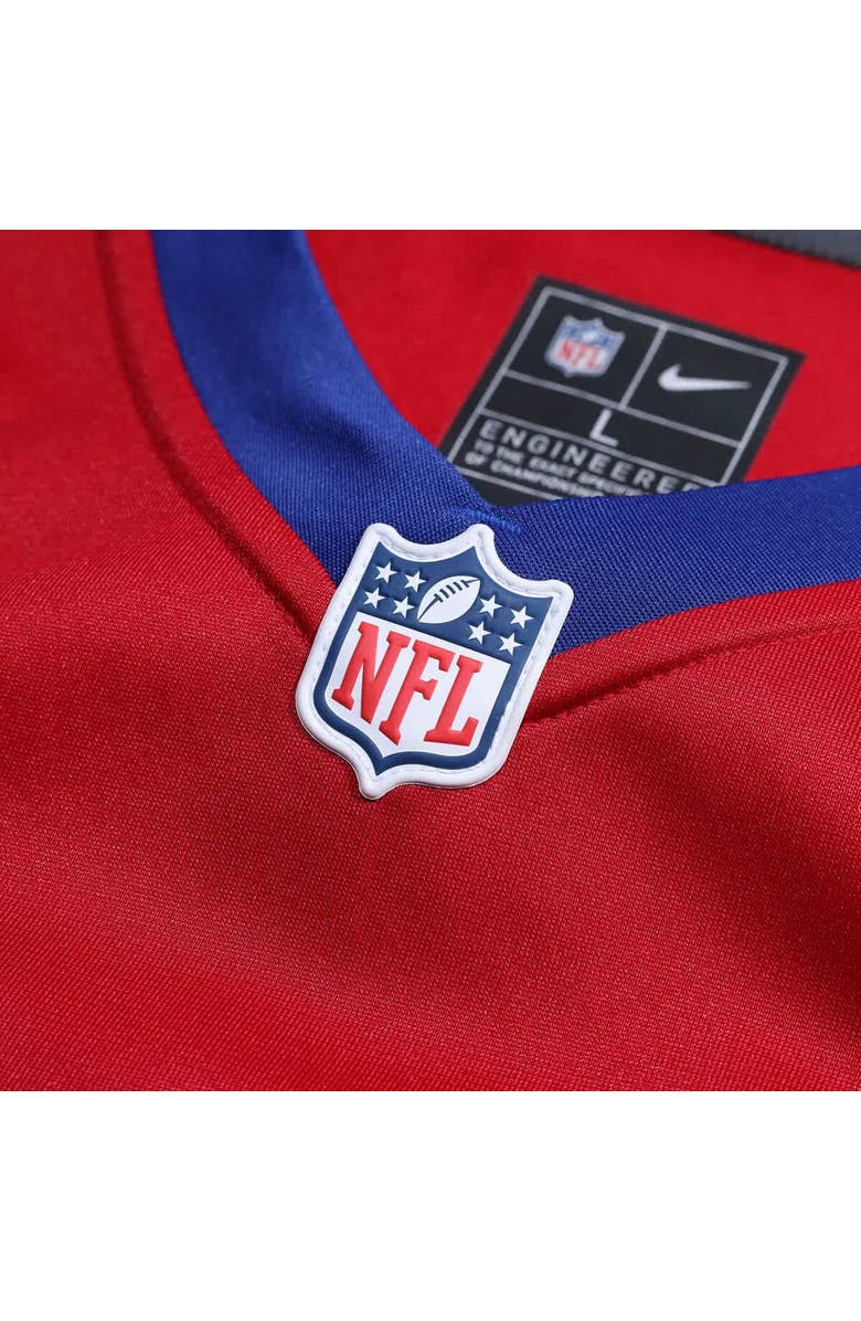 Nike Men's Nike Jalin Hyatt Century Red New York Giants Alternate Player Game Jersey, Alternate, color, Red