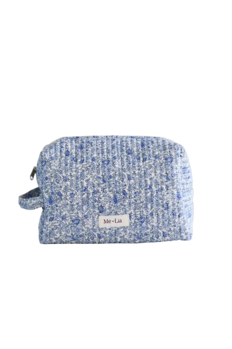Make-up Pouch - Large, Main, color, Blue Blossom