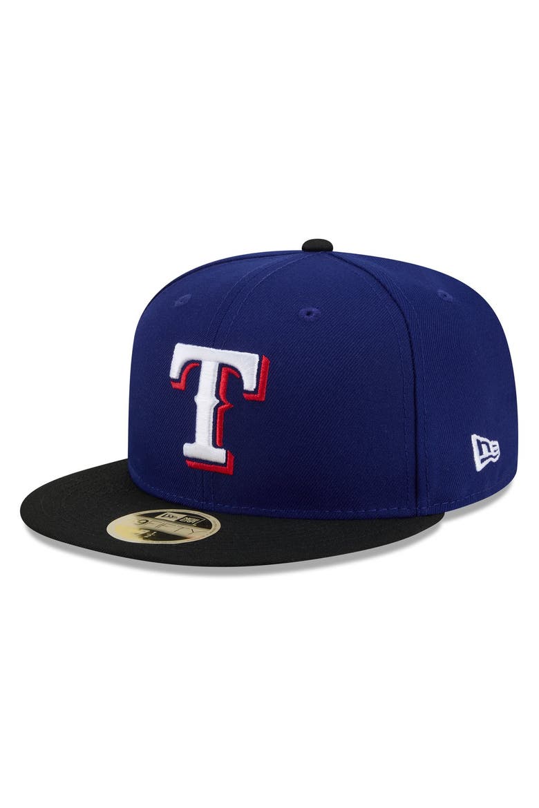 Men's New Era Royal/Black Texas Rangers 2026 Baseball Hall of Fame 59FIFTY Fitted Hat, Alternate, color, Royal
