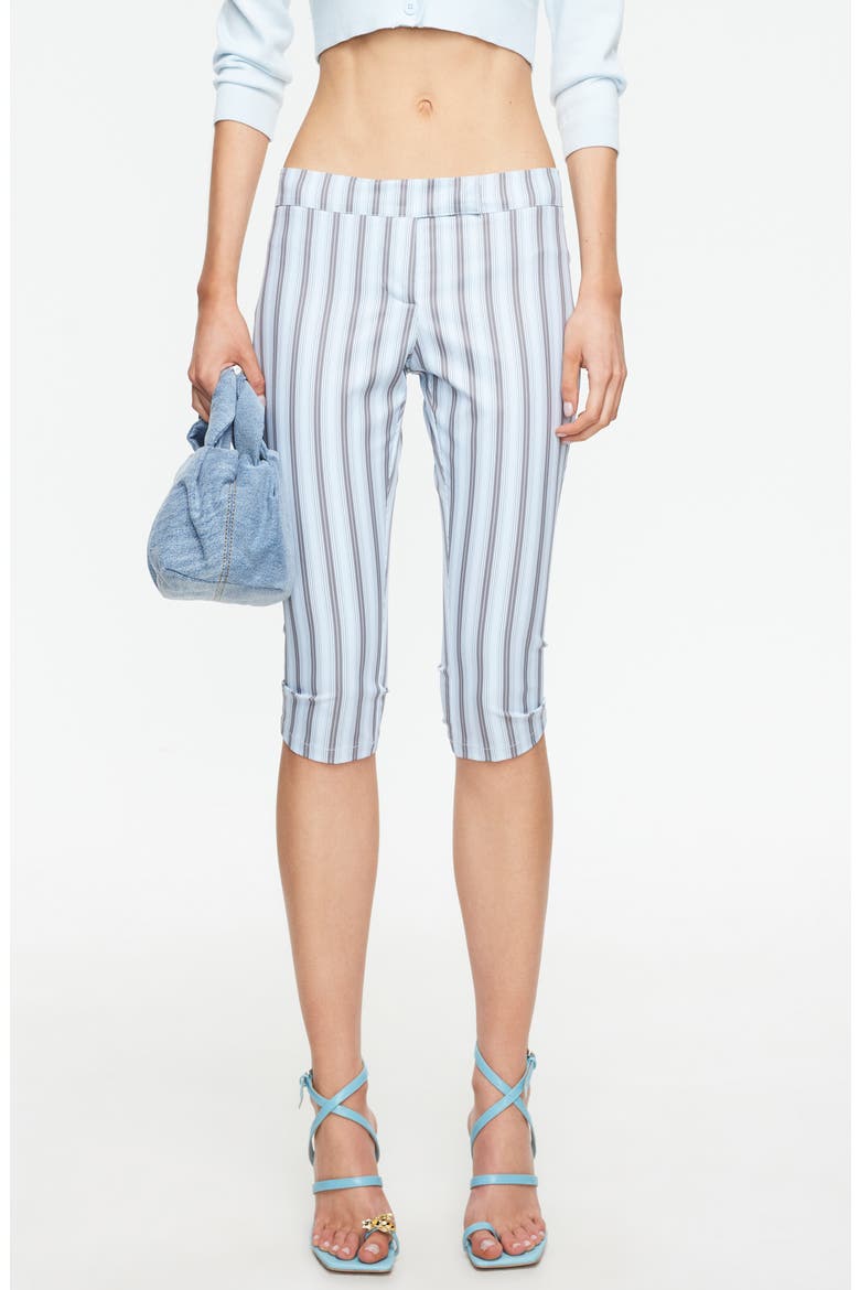 Frost Stripe Capris, Main, color, BLUE STRIPE