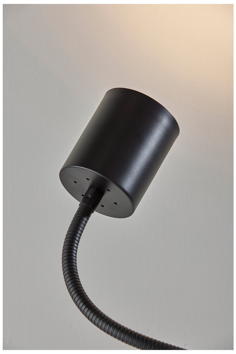 Rutherford LED Desk Lamp, Alternate, color, BLACK