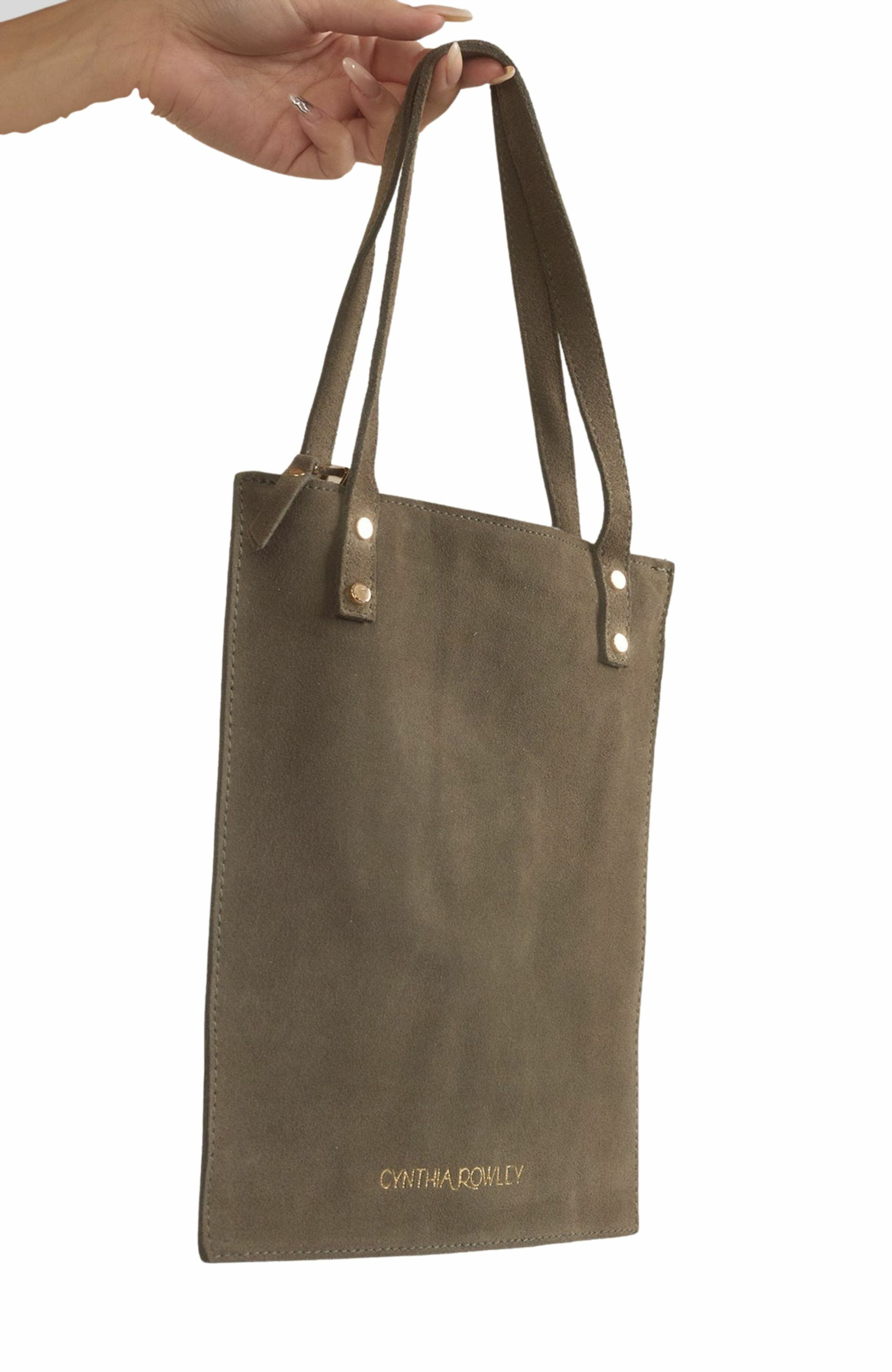 Cynthia Rowley Sleek Suede Tote, Alternate, color, 