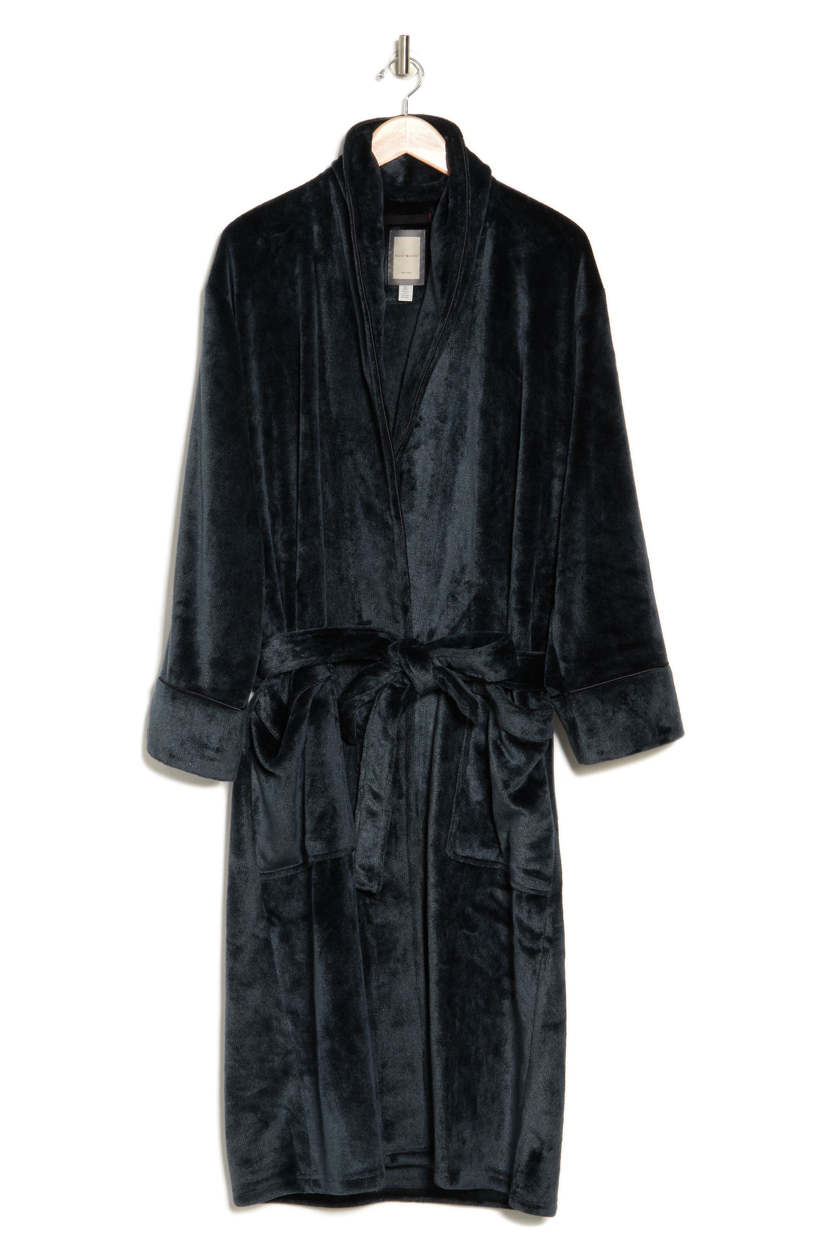 Daniel Buchler Plush Heathered Fleece Robe (Men) | Nordstromrack