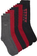 BOSS 6-Pack Assorted Crew Socks Gift Box