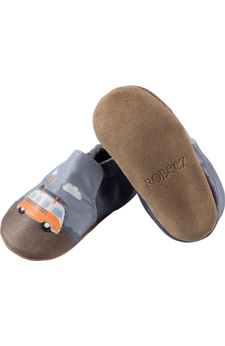 Robeez<sup>®</sup> Surfing Summer Crib Shoe, Alternate, color,
