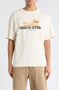 SANTO STUDIO Security Team Drappo Boxy Fit Cotton Graphic T-Shirt
