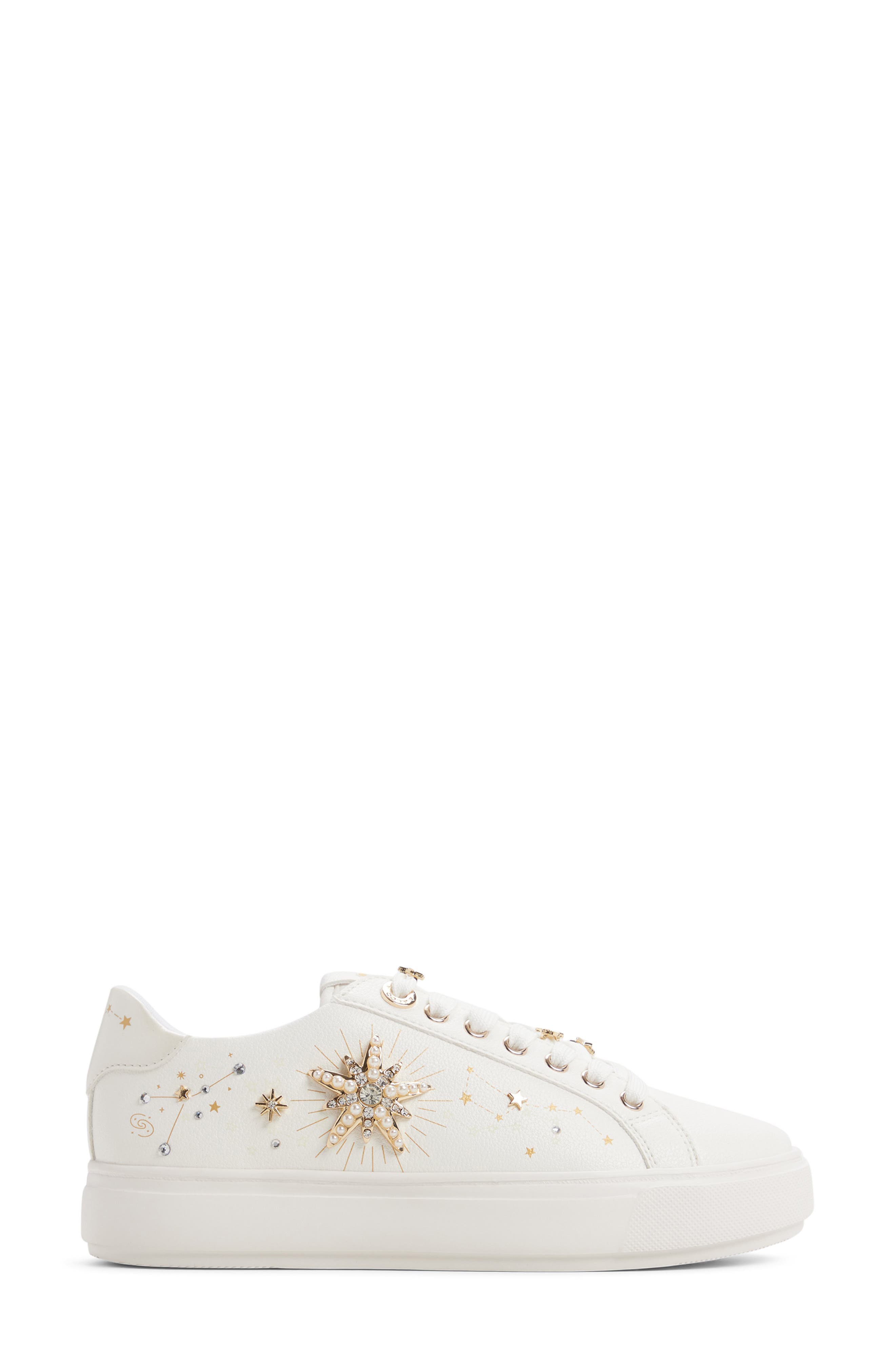 ALDO Starbright Platform Sneaker, Alternate, color, 