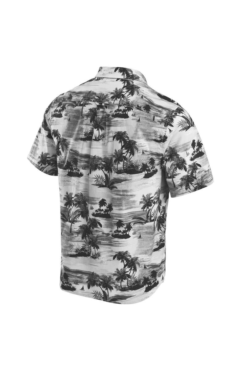 Tommy Bahama Men's Tommy Bahama  Black Ohio State Buckeyes Tropical Horizons Button-Up Shirt, Alternate, color, 