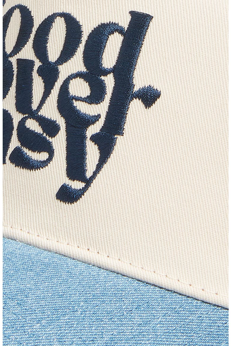 Good Over Easy Snapback Baseball Cap, Alternate, color, DENIM