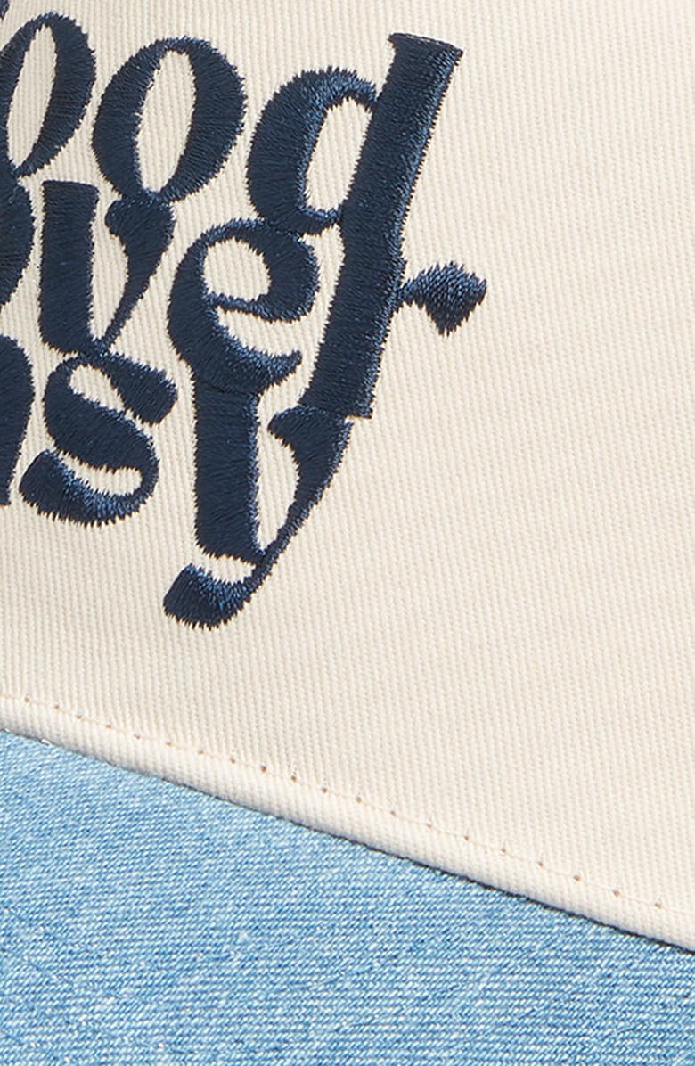 Friday Feelin’ Good Over Easy Snapback Baseball Cap, Alternate, color, Denim