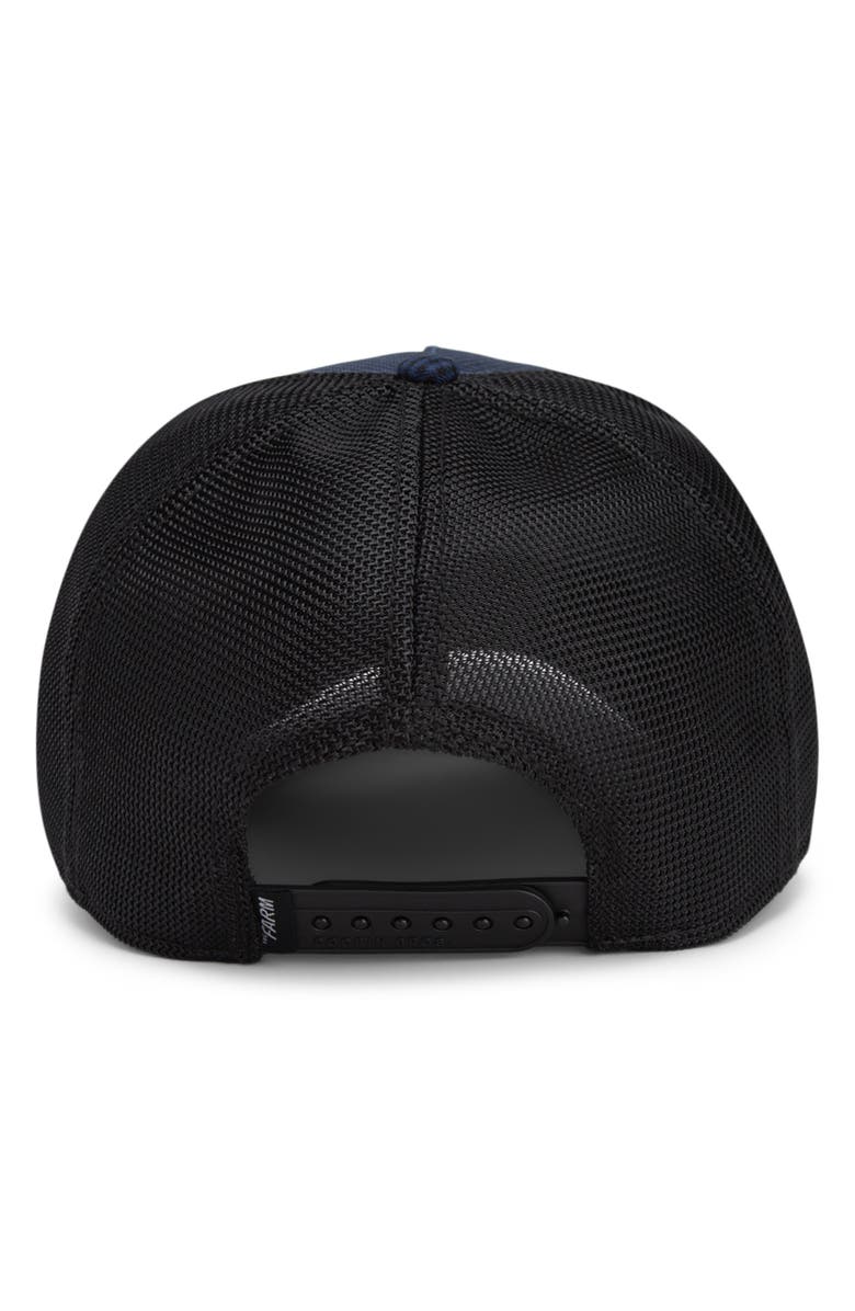 Goorin Bros. Maverick Patch Trucker Hat, Alternate, color, Navy