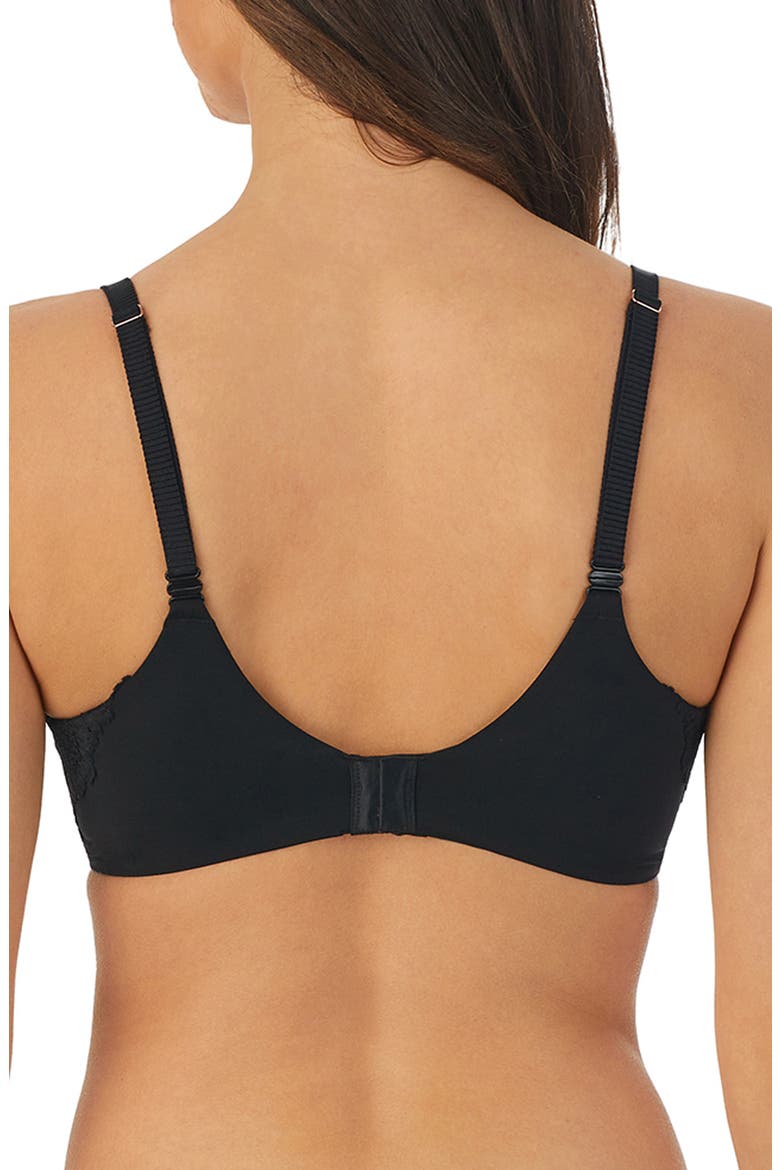 Lace Allure Soft Contour Underwire Bra, Alternate, color, BLACK