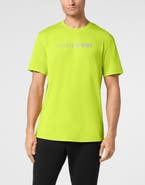 PLEIN SPORT Reflective T-Shirt Round Neck Ss Men