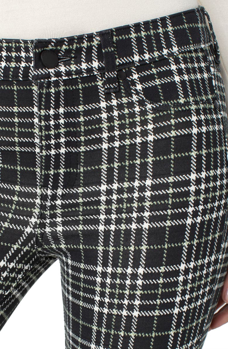 Liverpool Los Angeles Madonna Plaid Ponte Leggings, Alternate, color, 