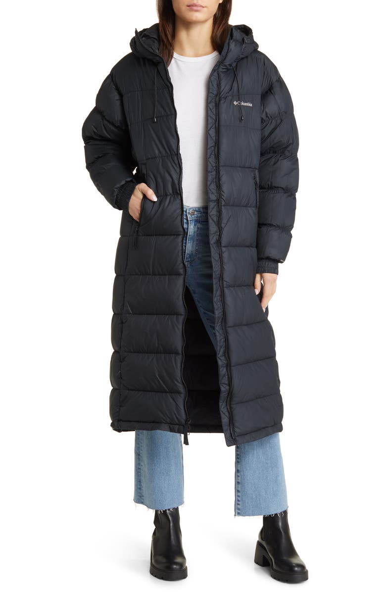 Columbia Pike Lake II Water Repellent Insulated Recycled Polyester Puffer Coat, Main, color, 