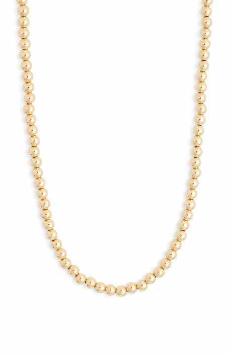 Kendra Scott 5mm Beaded Stretch Necklace