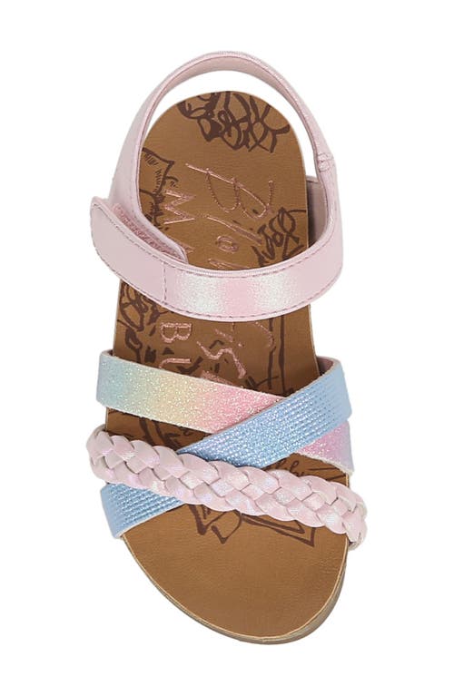 Blowfish Malibu Kids' Gaia Ankle Strap Sandal In Pink Multi