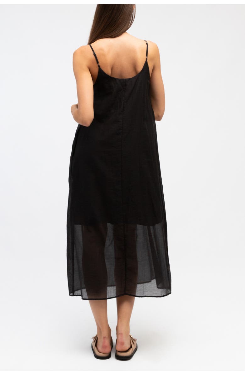 Label of Love Lara Maxi Dress, Alternate, color, Black
