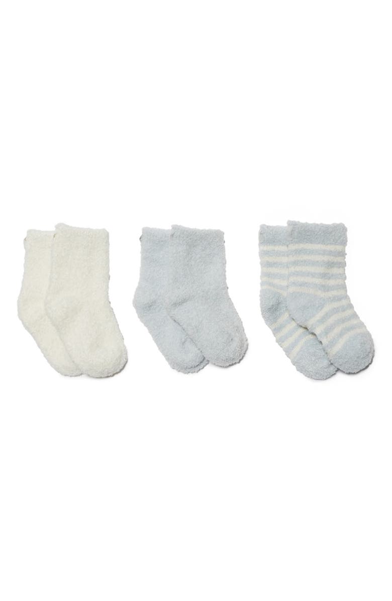 Barefoot Dreams<sup>®</sup> 3-Pack Socks, Main, color, Blue