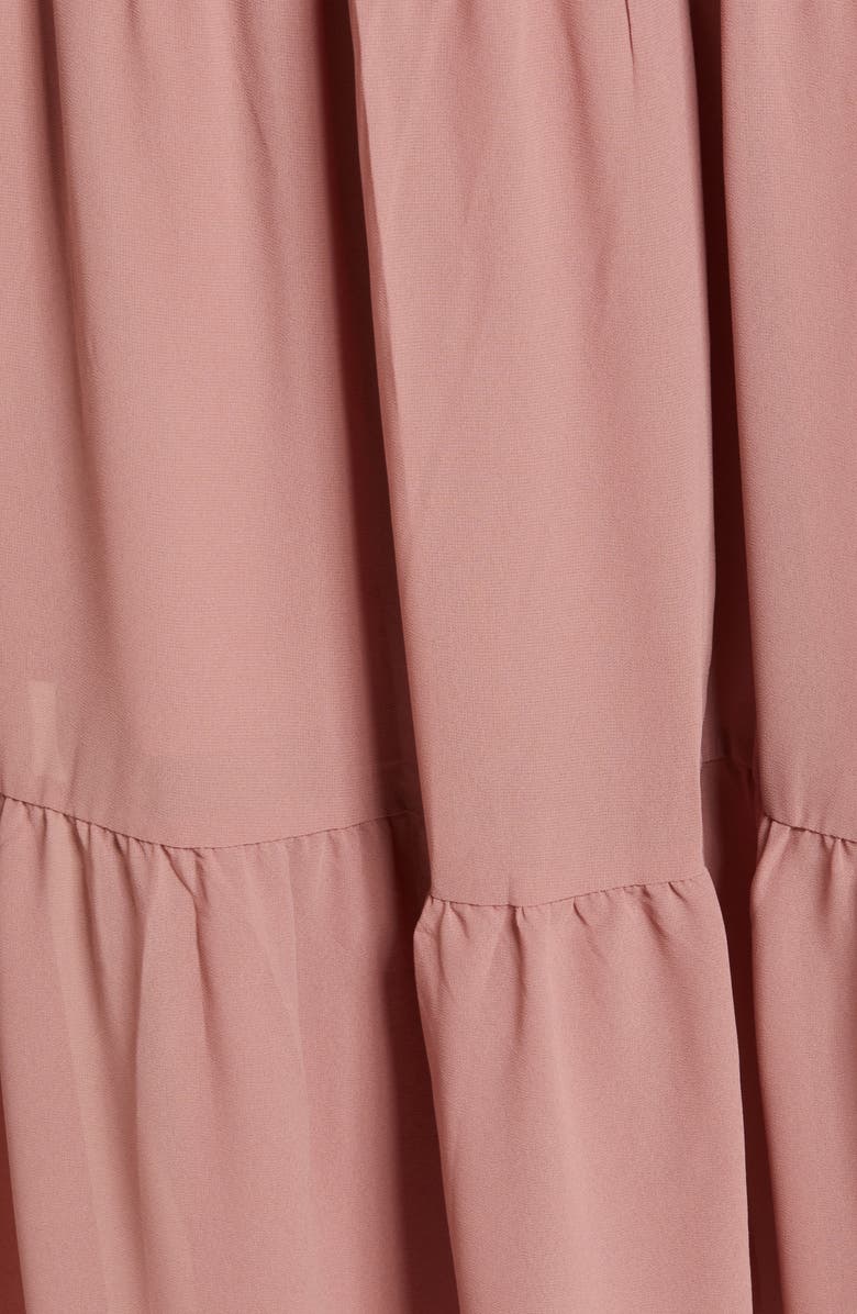 Charles Henry Tiered Wrap Dress, Alternate, color, 