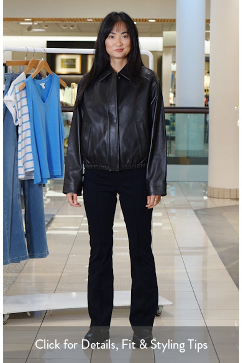 Leather Bomber video
