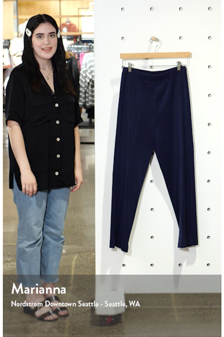 Knit Ankle Pants video
