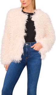 Halogen® Faux Fur Jacket