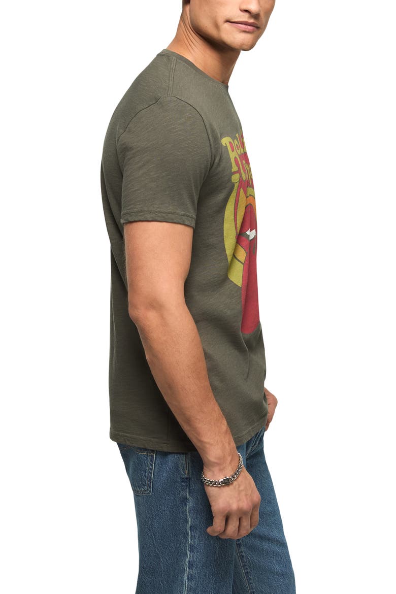 Rolling Stones Graphic Cotton T-Shirt, Alternate, color, BELUGA