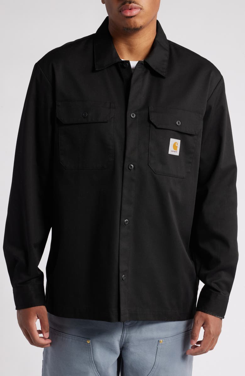 Carhartt Work In Progress Craft Twill Button-Up Shirt, Alternate, color, 