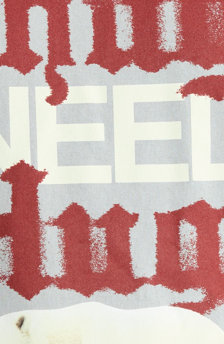 SANTO STUDIO x Marcus Buchecha Thugs Bear Graphic T-Shirt, Alternate, color, Cement