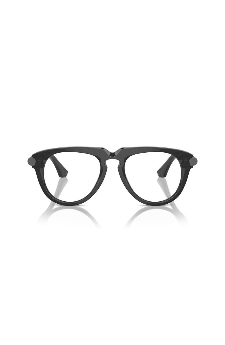 Burberry 53mm Pilot optical glasses, Alternate, color, Grey