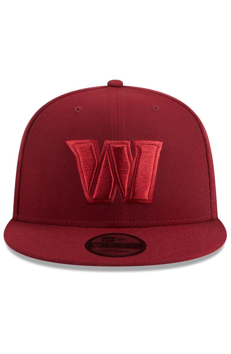 New Era Men's New Era  Cardinal Washington Commanders Color Pack 9FIFTY Snapback Hat, Alternate, color, 