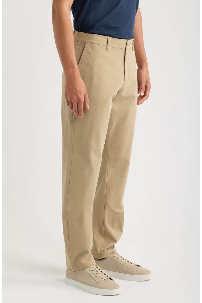 Slim Fit Washed Chino Pants, Alternate, color, TAN BURROW