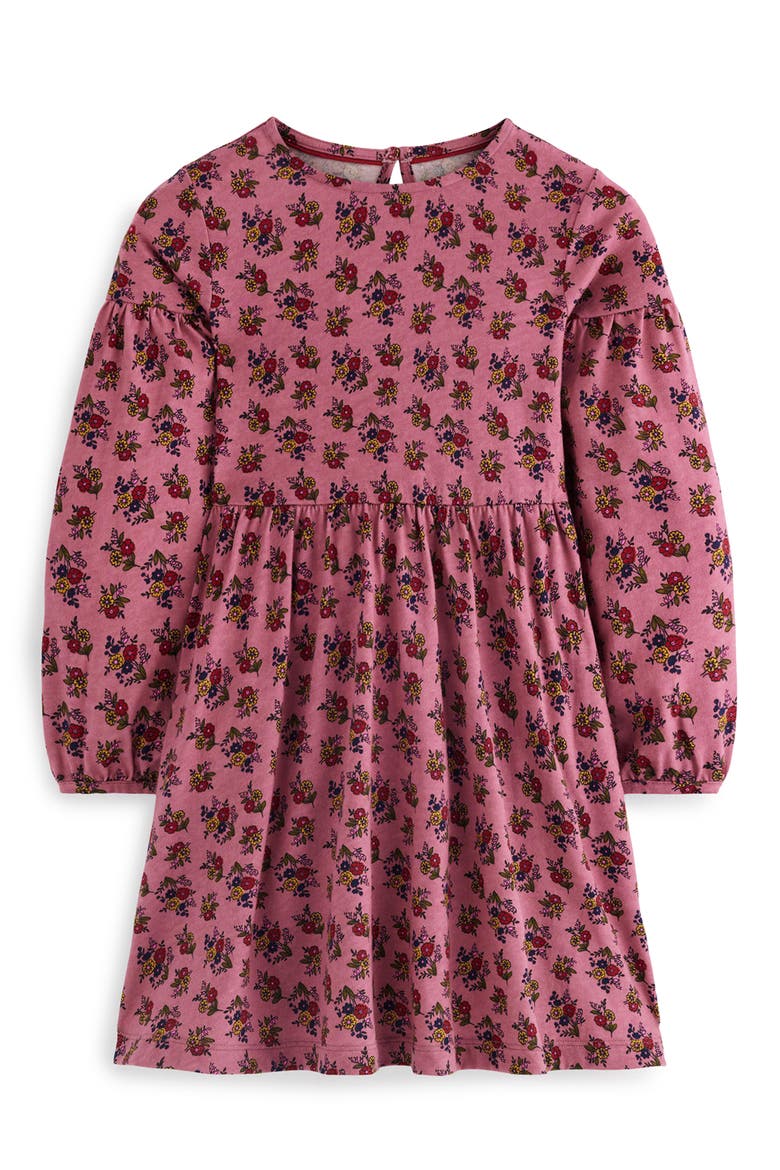 Kids' Blouson Sleeve Twirly Dress, Main, color, PINK FLORAL