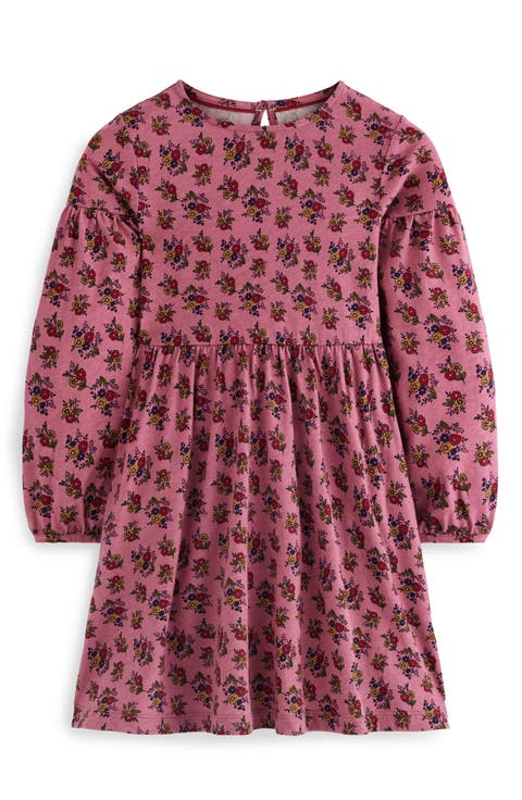 Kids' Blouson Sleeve Twirly Dress