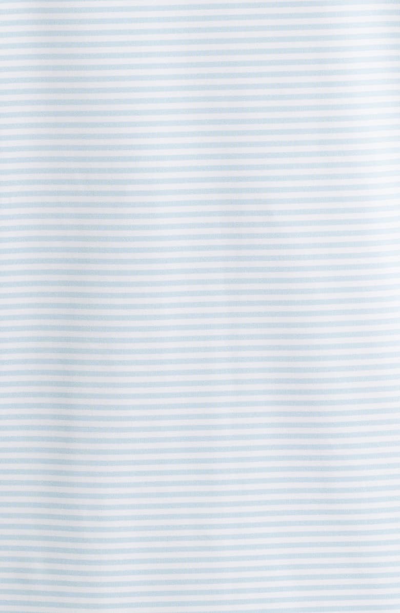 Swannies Smith Stripe Performance Golf Polo, Alternate, color, Sky-White