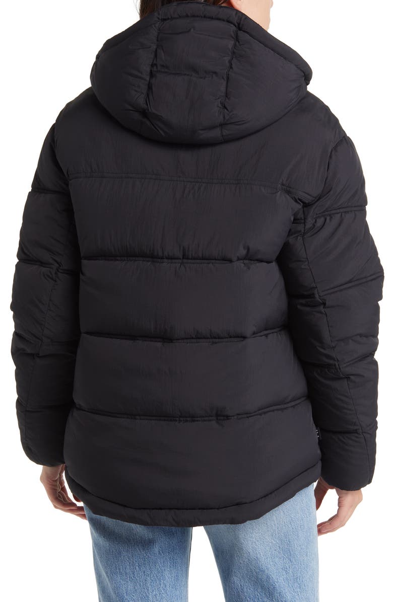 The Very Warm Water Resistant 550 Fill Power Recycled Nylon Pullover Puffer Jacket, Alternate, color, 
