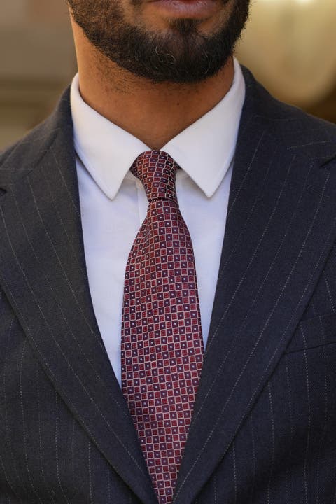Ravenna - Silk Jacquard Tie for Men