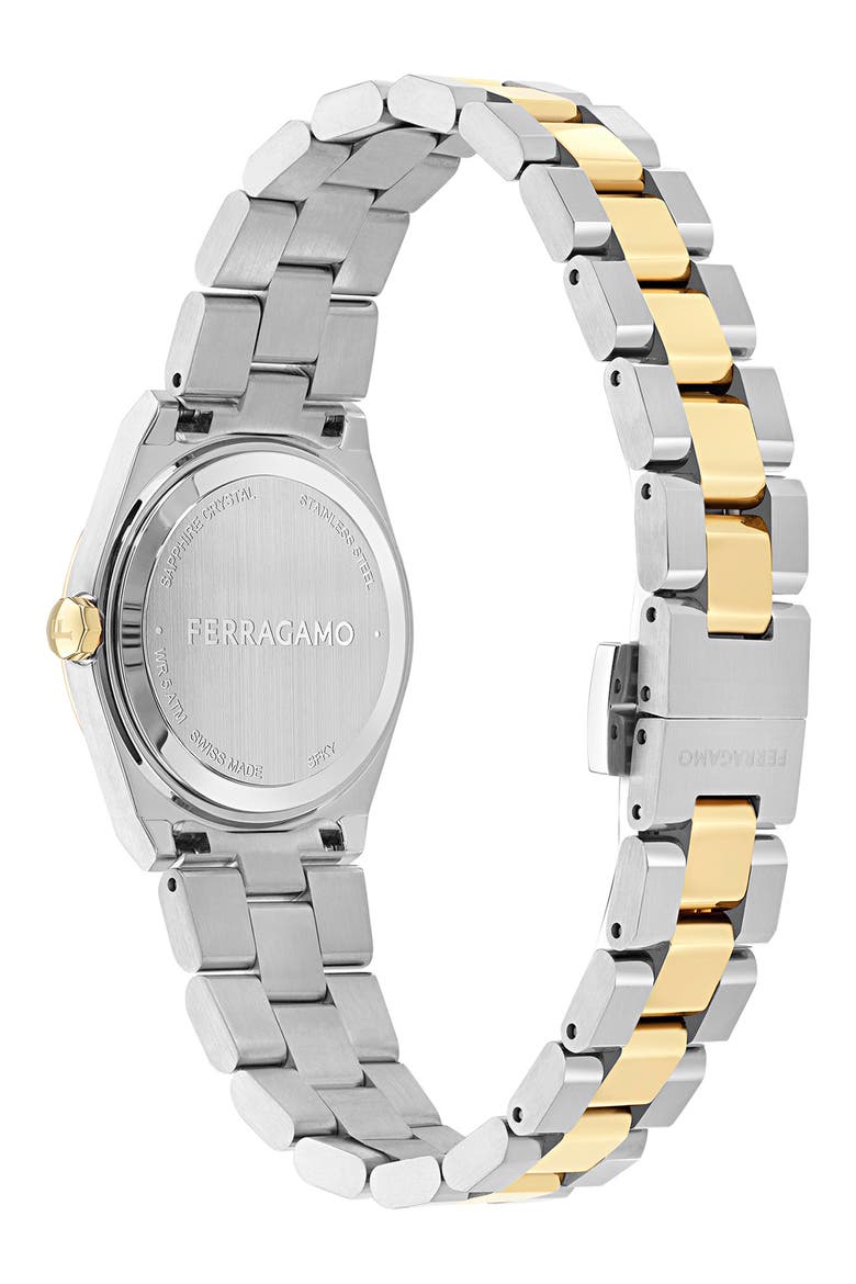 Vega Upper East 2 Two-Tone Bracelet Watch, 28mm, Alternate, color, TWO TONE