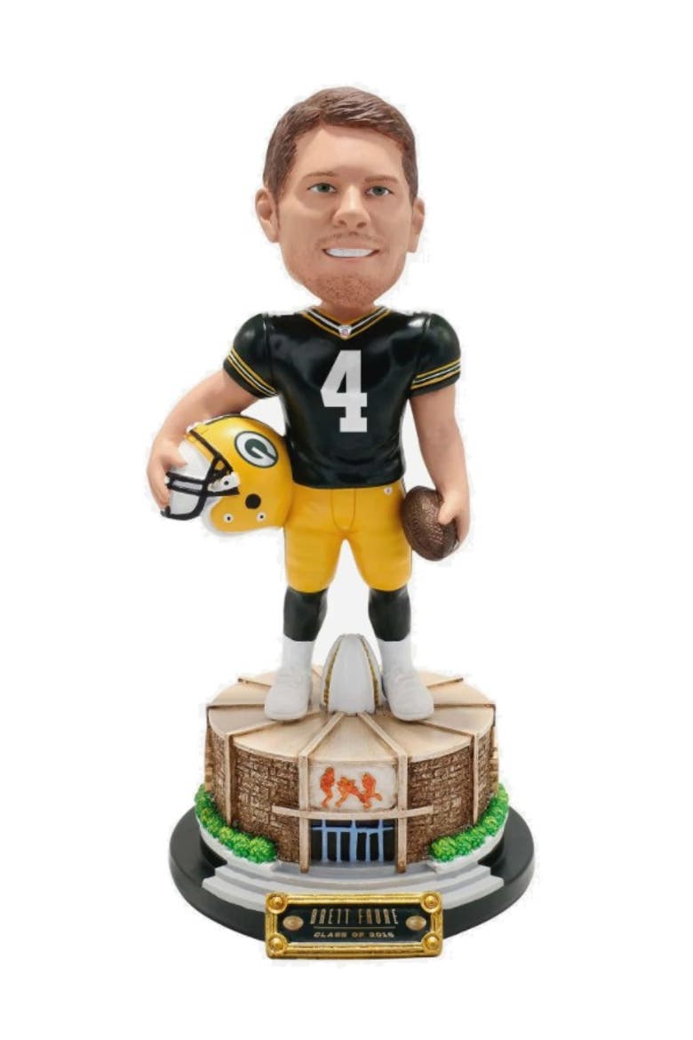 Brett Favre (Green Bay Packers) Pro Football Hall of Fame Bobblehead, Main, color, Multi-Color