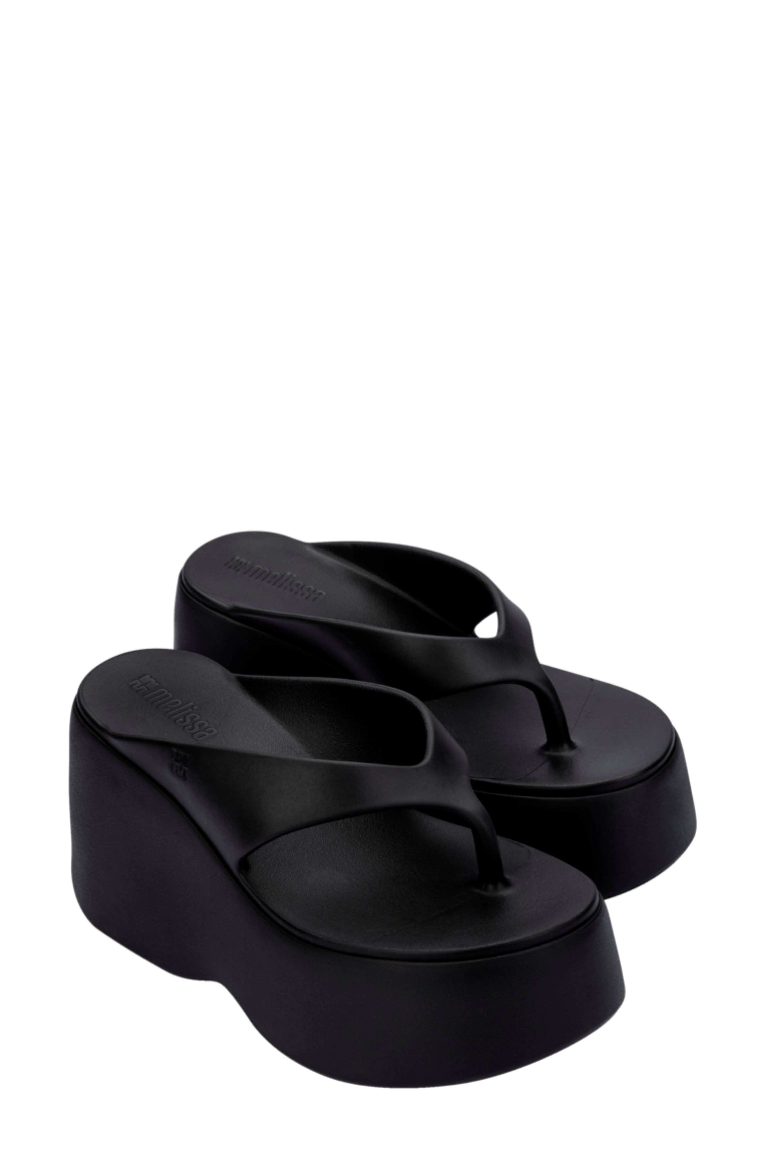 Melissa Platform Wedge Flip Flop, Main, color, 