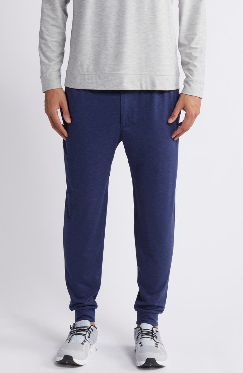 johnnie-O Kisco Stretch Joggers, Main, color, Navy