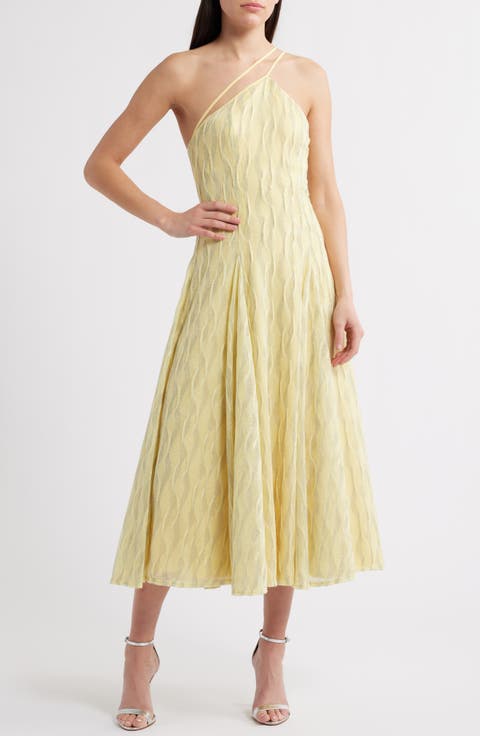 Athena Metallic A-Line Dress